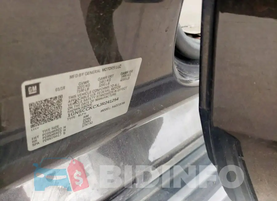 1GNSCCKCXJR241254 Photo# 13