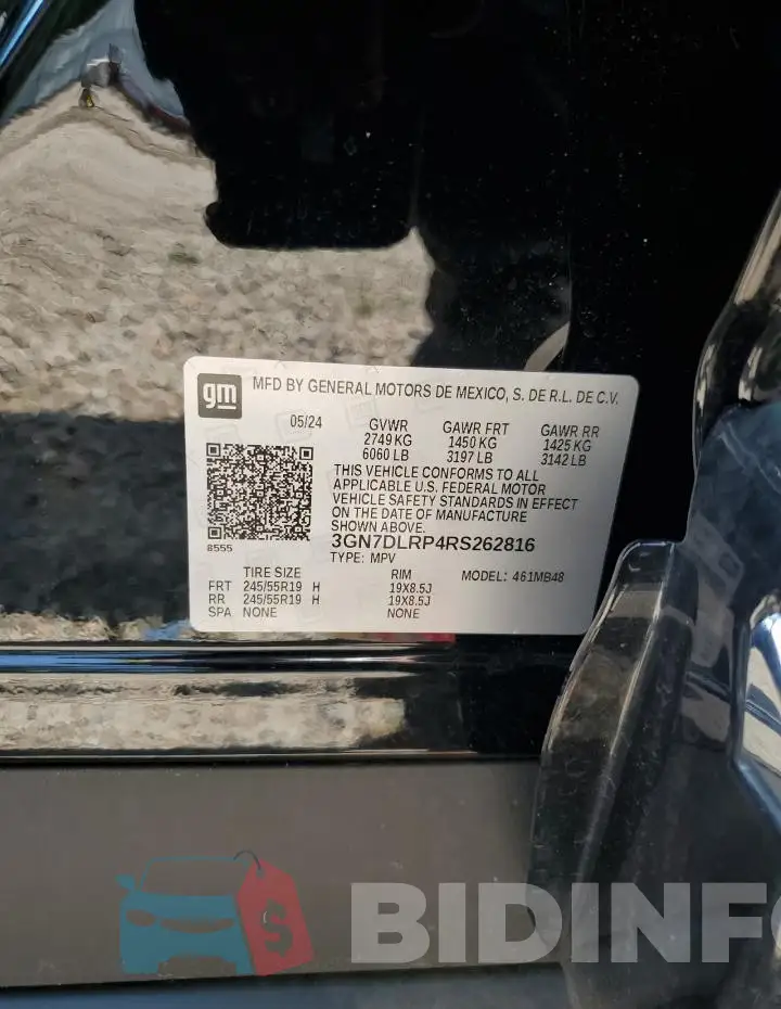 3GN7DLRP4RS262816 Photo# 12