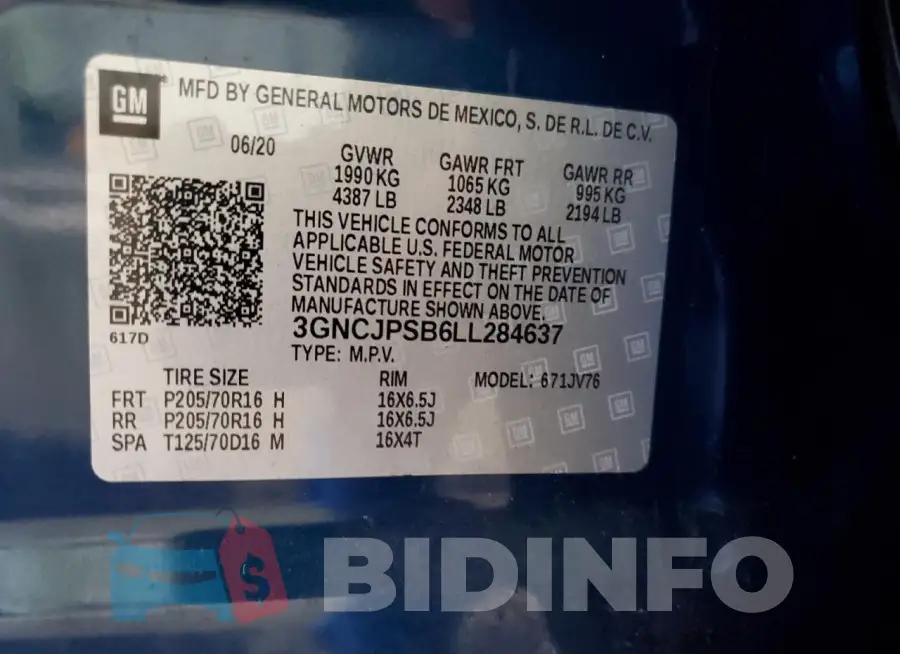 3GNCJPSB6LL284637 Photo# 13