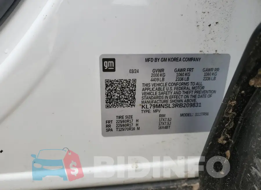 KL79MNSL3RB209831 Photo# 12