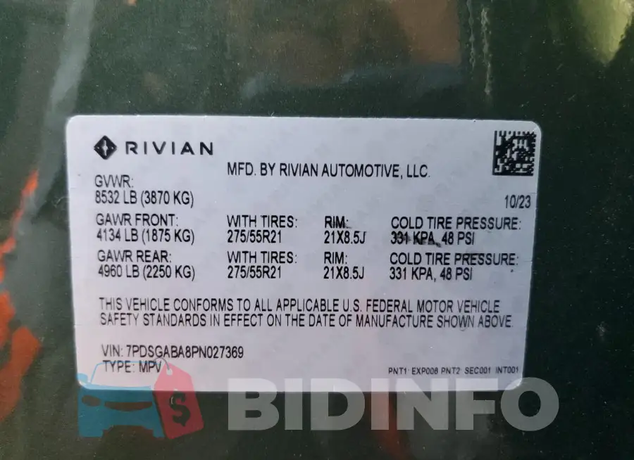 7PDSGABA8PN027369 Photo# 12