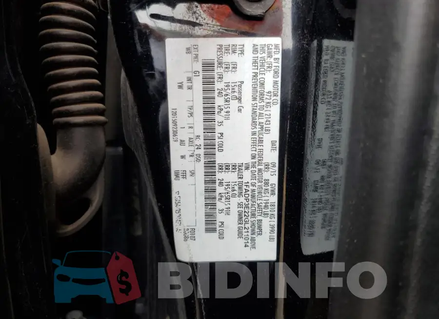1FADP3E22GL211014 Photo# 12