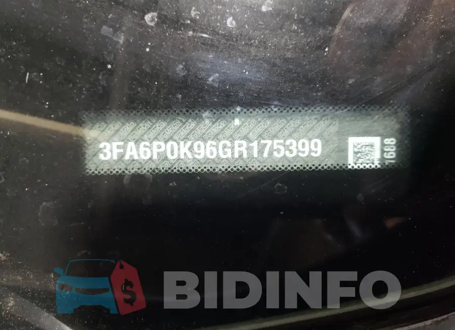3FA6P0K96GR175399 Photo# 13