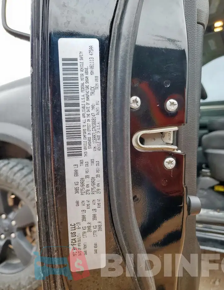1C6RR7LG7KS668147 Photo# 12