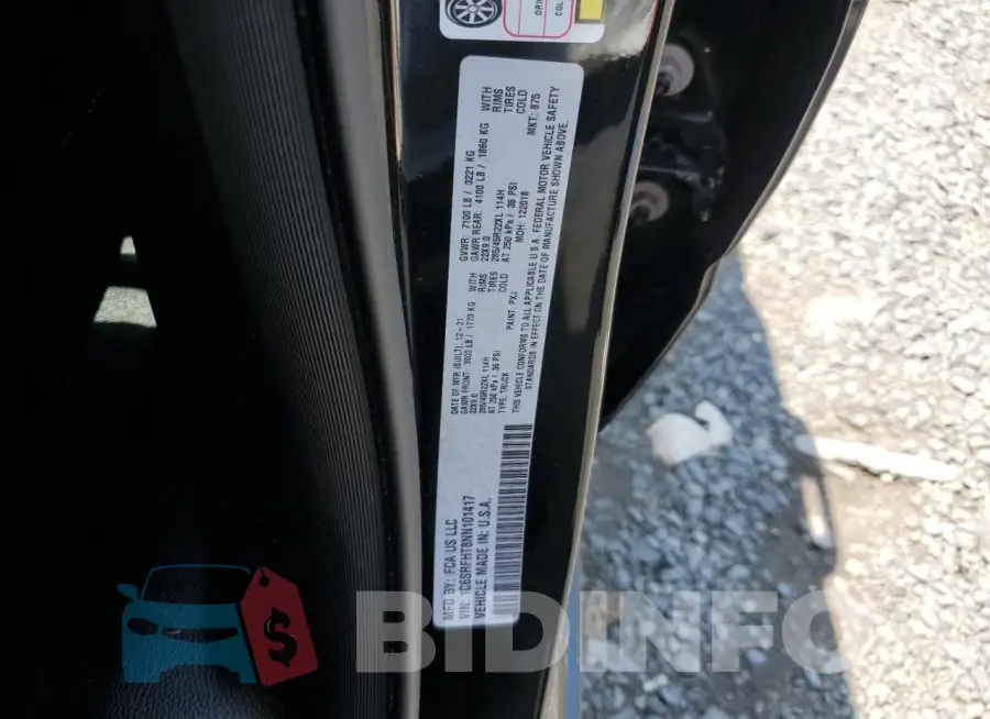 1C6SRFHT8NN101417 Photo# 12