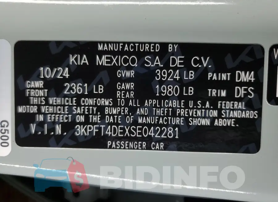 3KPFT4DEXSE042281 Photo# 13