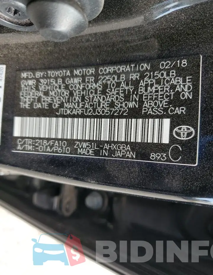 JTDKARFU2J3057272 Photo# 12