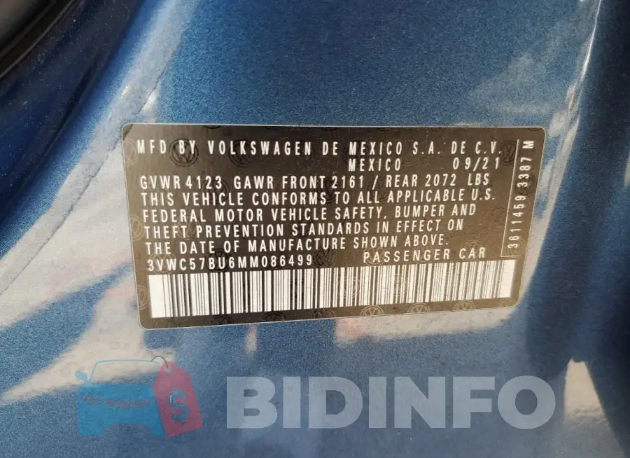 3VWC57BU6MM086499 Photo# 12