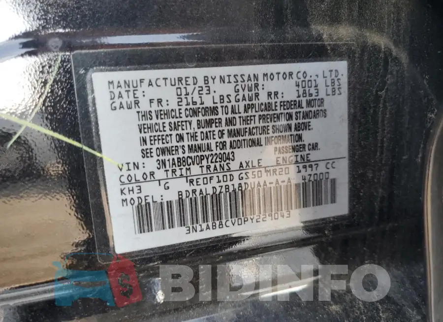 3N1AB8CV0PY229043 Photo# 12