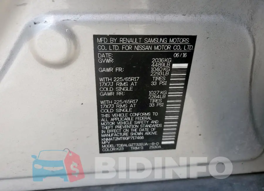 KNMAT2MT6GP717466 Photo# 12