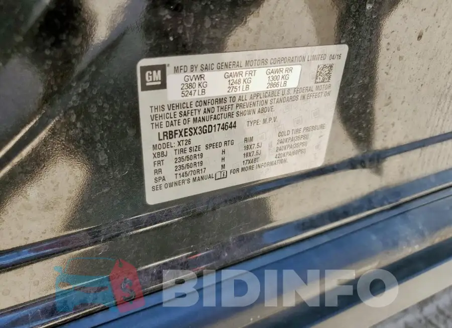 LRBFXESX3GD174644 Photo# 13