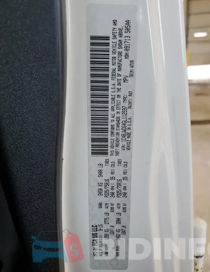 1C4BJWDG4GL112597 Photo# 13