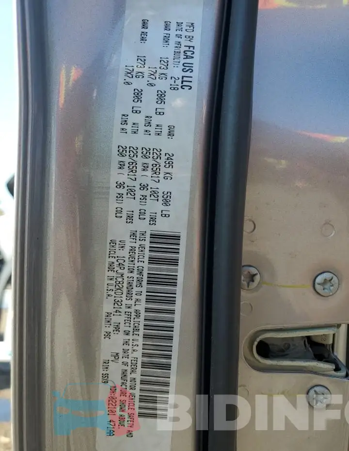 1C4PJMCB2KD132141 Photo# 14