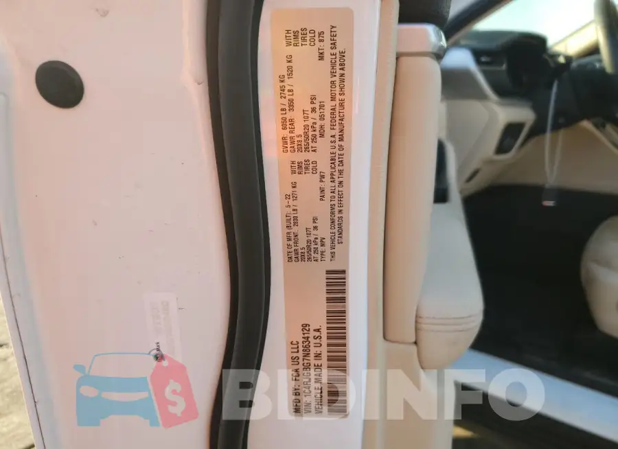1C4RJGBG7N8634129 Photo# 13