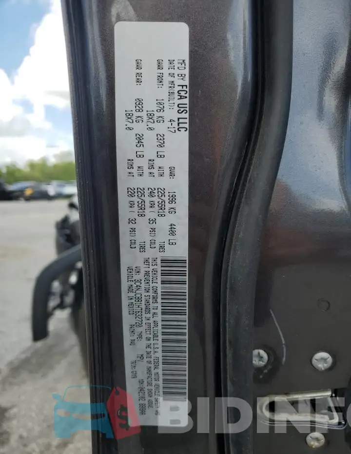 3C4NJCBB1HT632720 Photo# 13