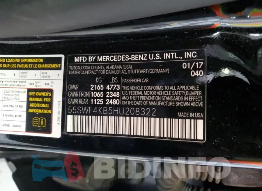 55SWF4KB5HU208322 Photo# 13