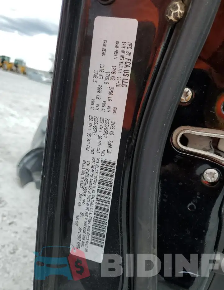 3C4PDCAB7HT559435 Photo# 14