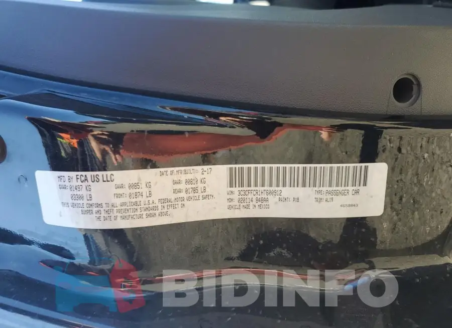 3C3CFFCR1HT600912 Photo# 12