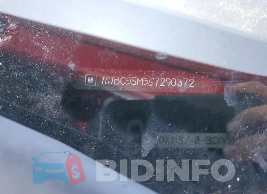 1G1BC5SM5G7290372 Photo# 12