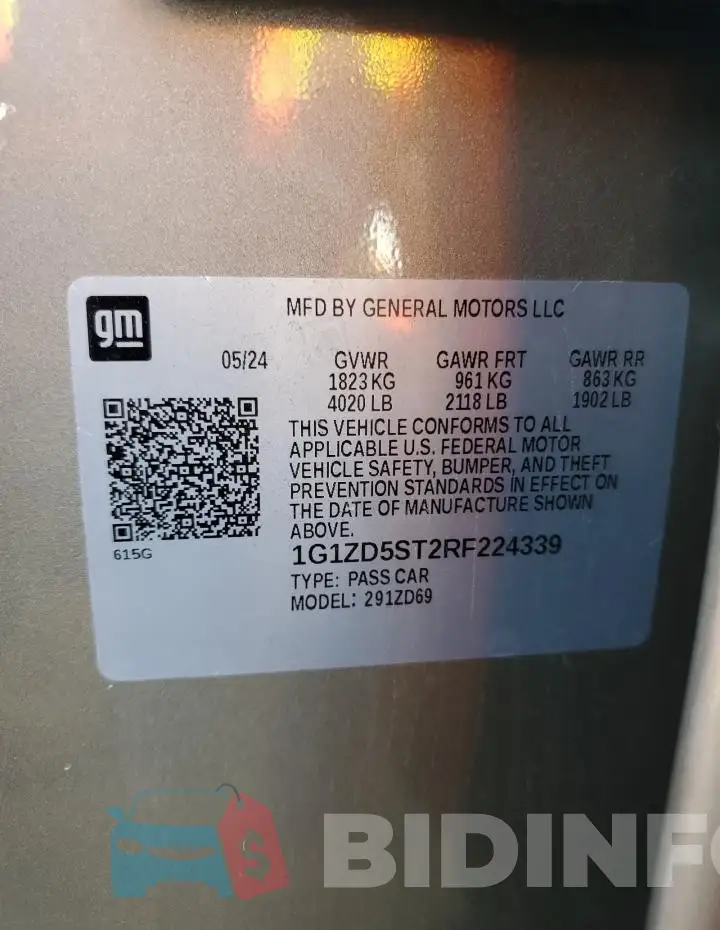 1G1ZD5ST2RF224339 Photo# 12