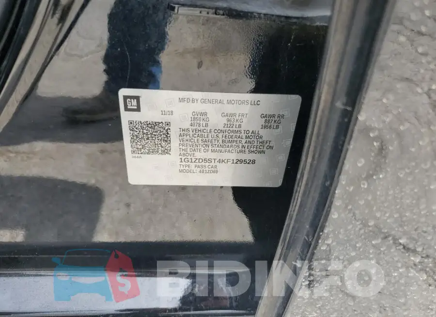 1G1ZD5ST4KF129528 Photo# 13