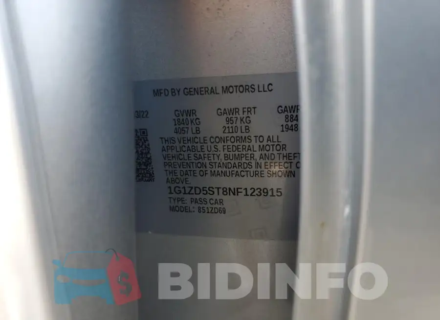 1G1ZD5ST8NF123915 Photo# 12