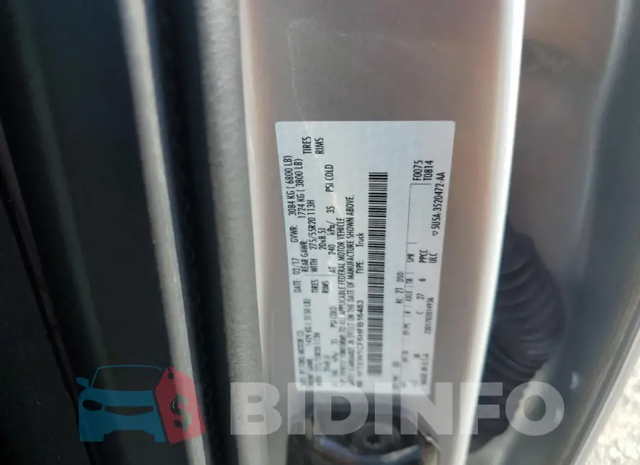 1FTEW1CF6HFB16483 Photo# 12