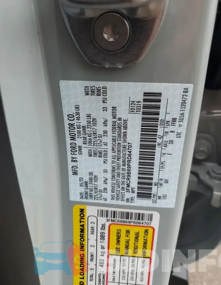 3FMCR9B69PRD64707 Photo# 13