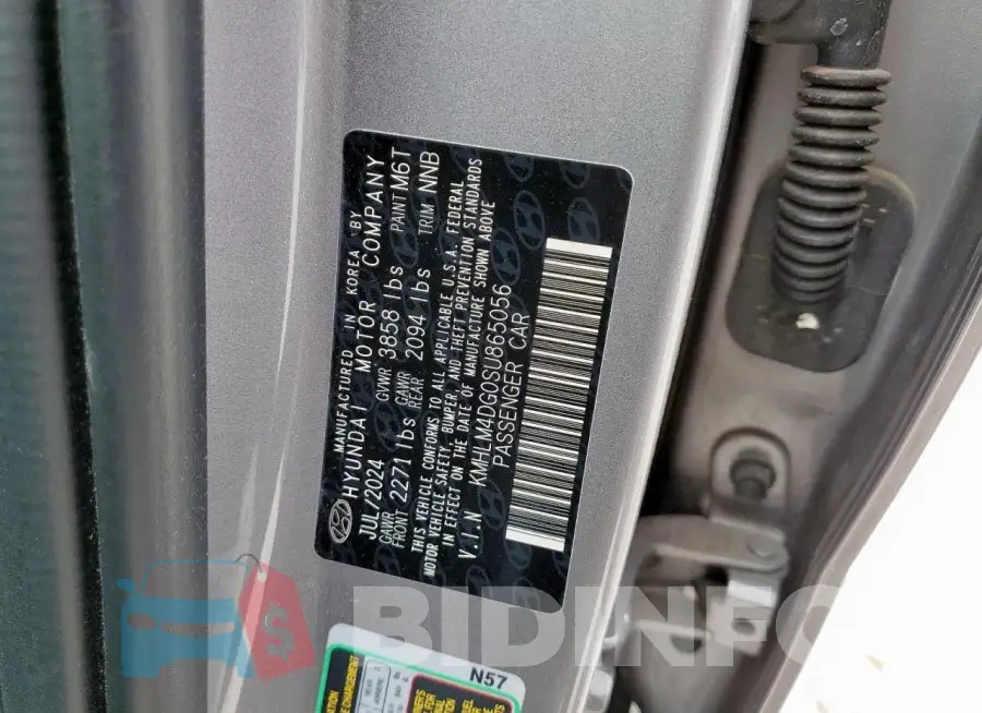 KMHLM4DG0SU865056 Photo# 13