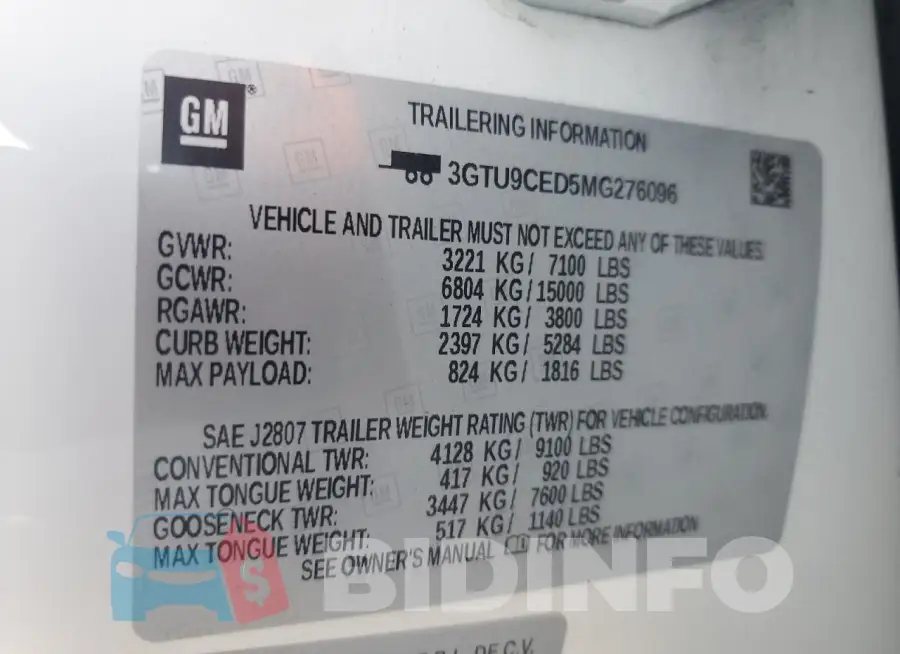 3GTU9CED5MG276096 Photo# 12