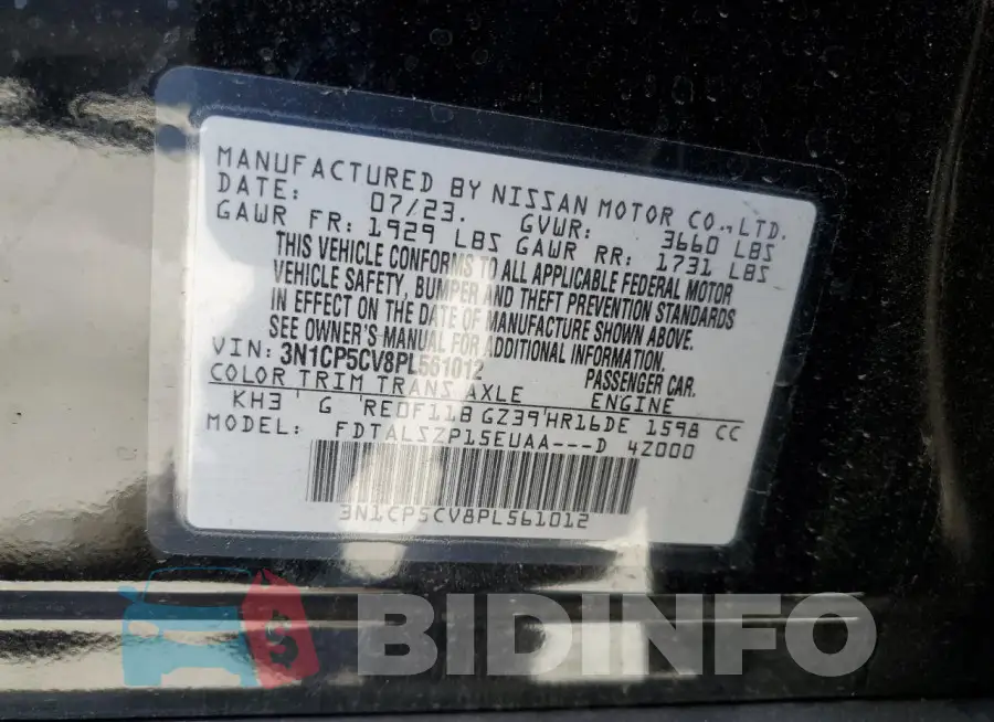3N1CP5CV8PL561012 Photo# 13