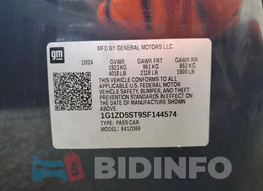 1G1ZD5ST9SF144574 Photo# 13