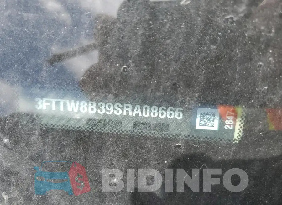 3FTTW8B39SRA08666 Photo# 13
