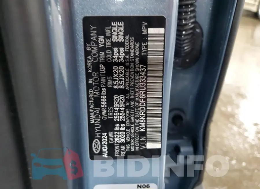 KM8KRDDF6RU333437 Photo# 13