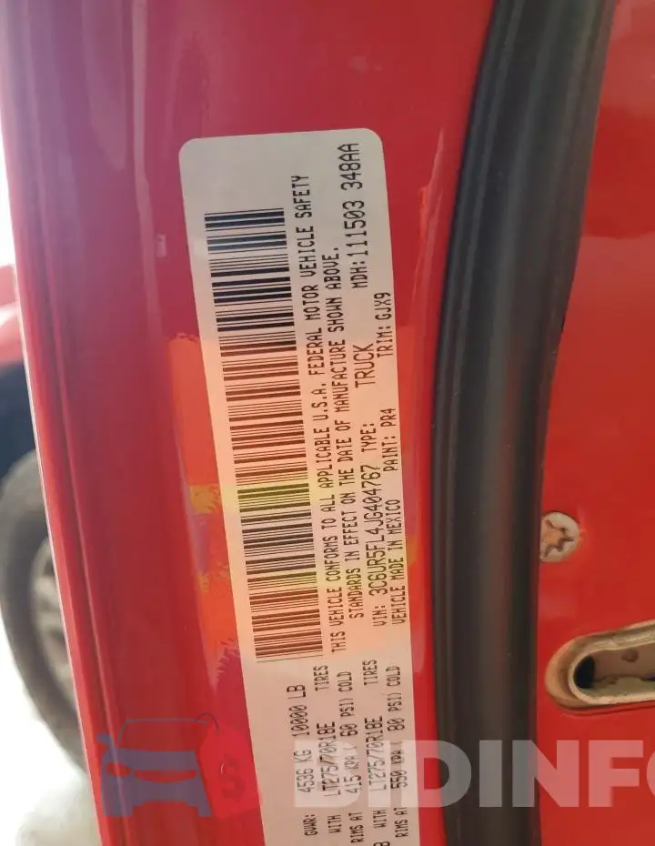3C6UR5FL4JG404767 Photo# 13