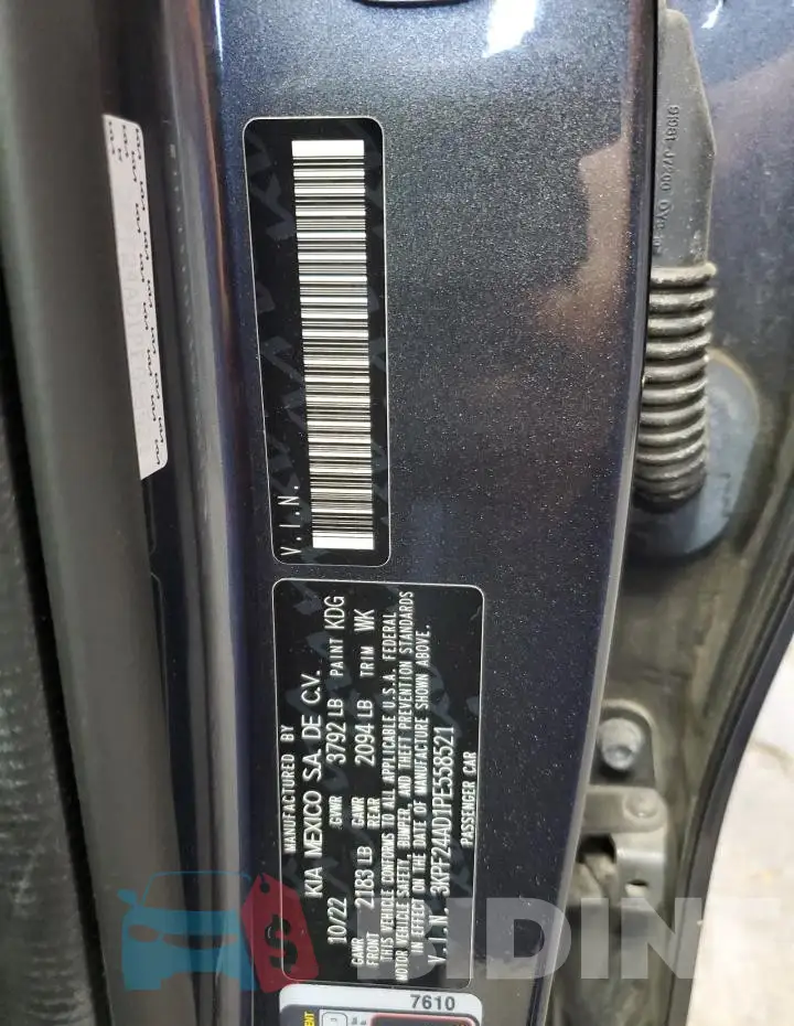 3KPF24AD1PE558521 Photo# 12