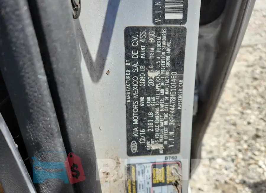 3KPFK4A78HE101460 Photo# 12