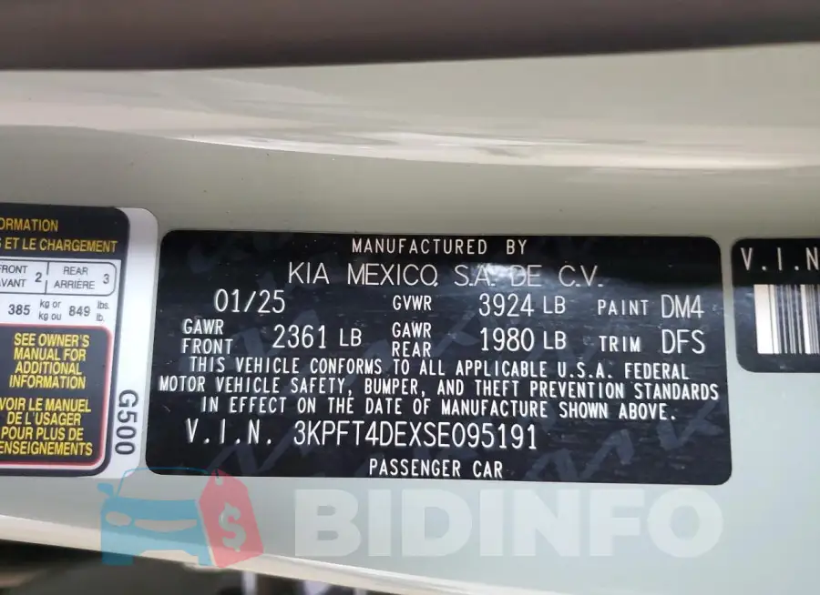3KPFT4DEXSE095191 Photo# 12