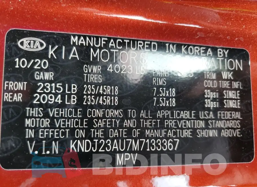 KNDJ23AU7M7133367 Photo# 14
