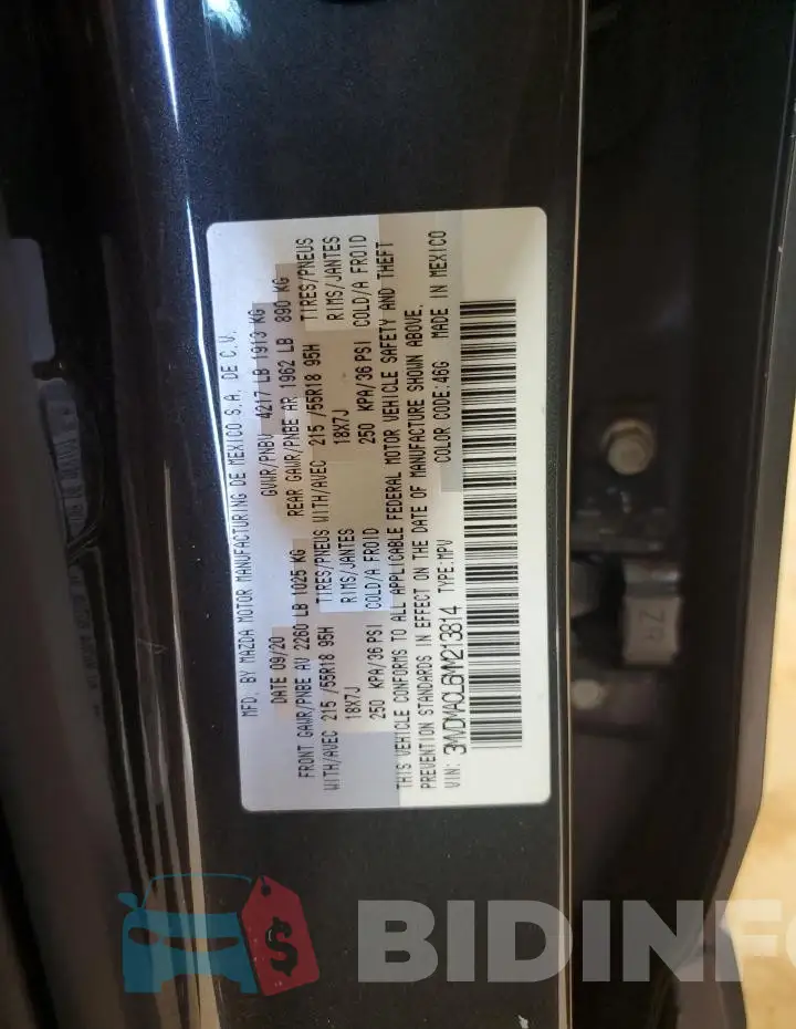 3MVDMACL6MM213814 Photo# 13