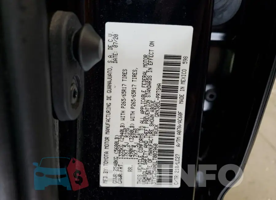 3TYCZ5AN1LT003960 Photo# 12