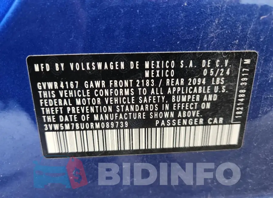 3VW5M7BU0RM089739 Photo# 13