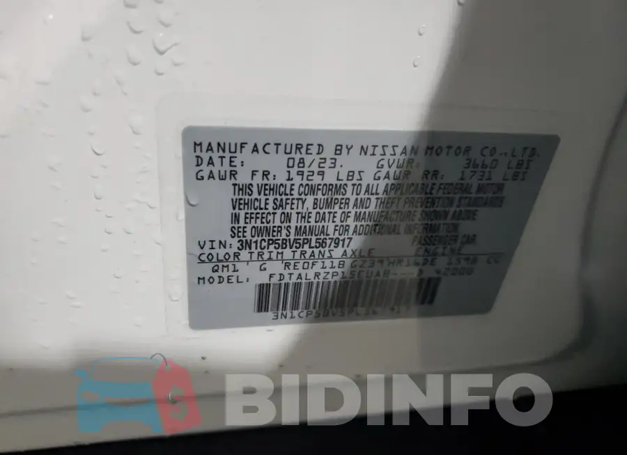 3N1CP5BV5PL567917 Photo# 12
