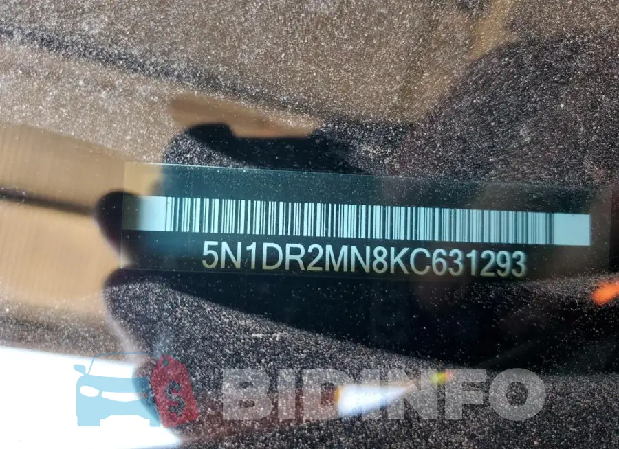5N1DR2MN8KC631293 Photo# 14