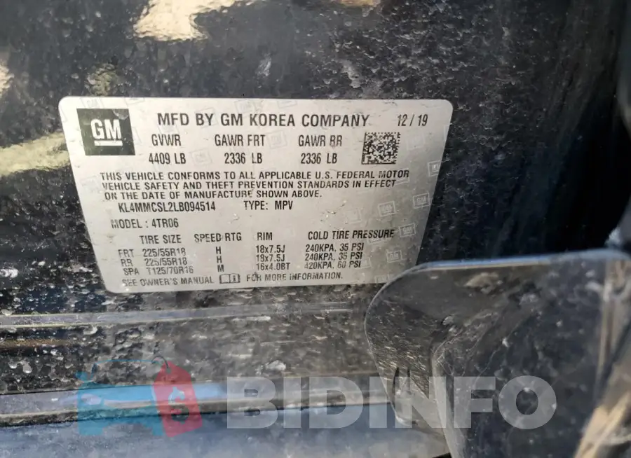 KL4MMCSL2LB094514 Photo# 13