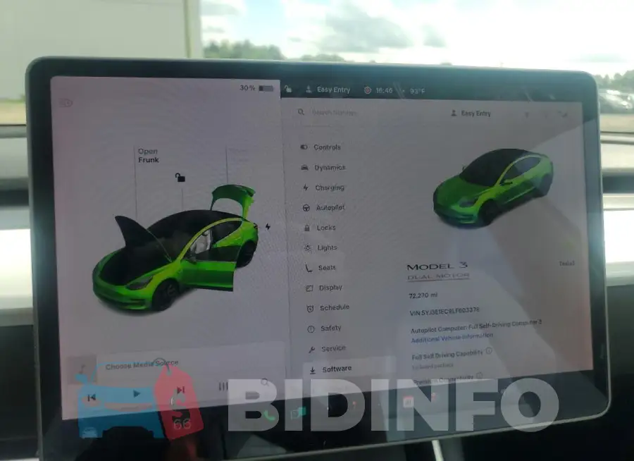 5YJ3E1EC9LF603378 Photo# 9