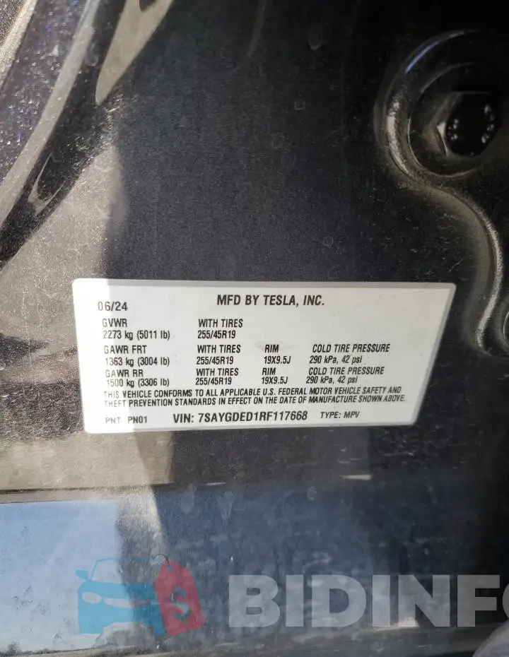 7SAYGDED1RF117668 Photo# 12