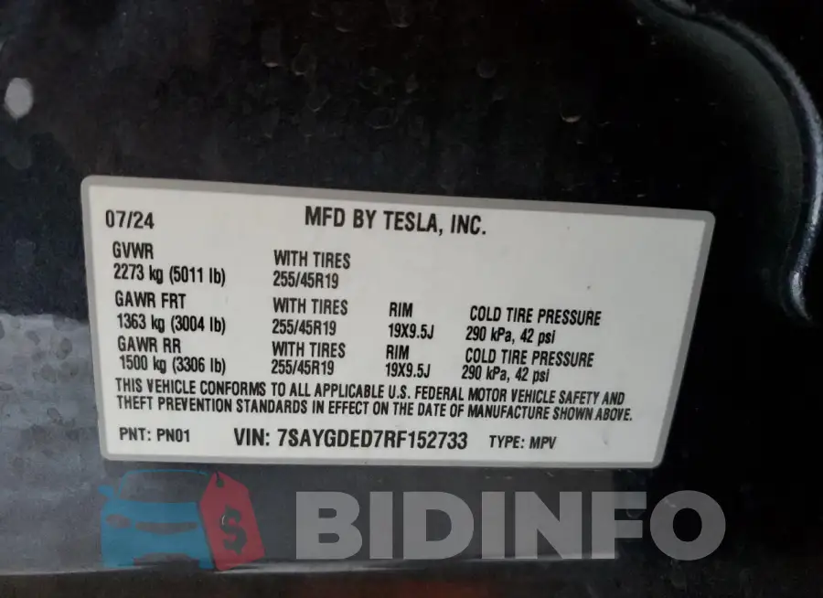 7SAYGDED7RF152733 Photo# 13