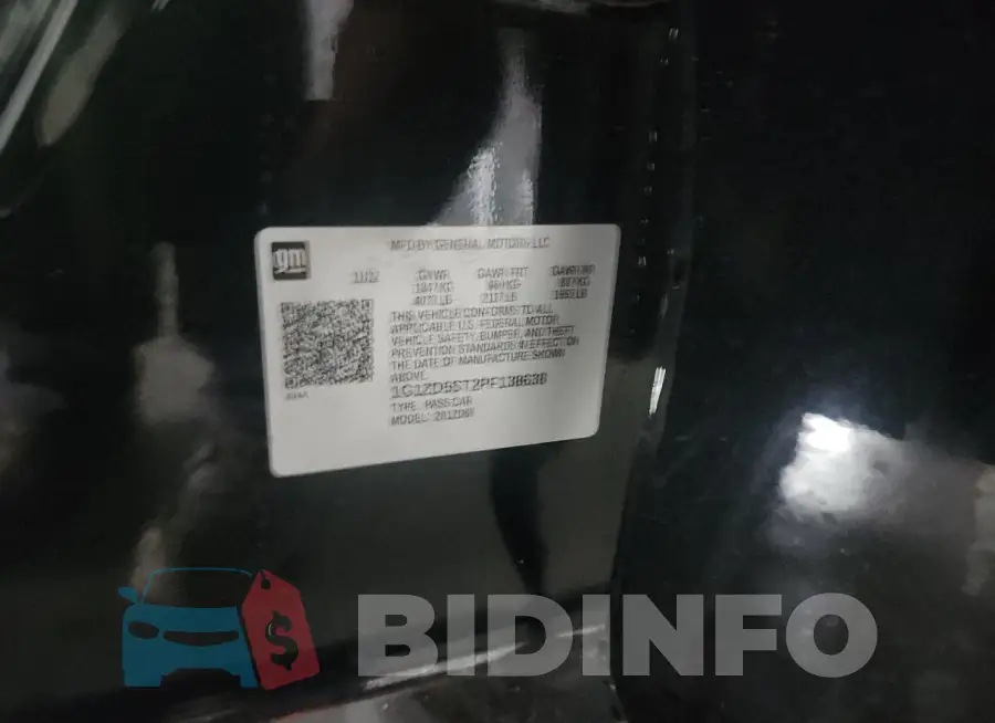 1G1ZD5ST2PF138638 Photo# 12