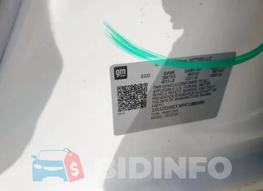 1G1ZD5STXPF188509 Photo# 12